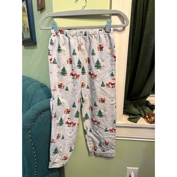 Pottery barn kids size 8 Christmas Xmas Rudolph reindeer pjs pajama set - Picture 2 of 7